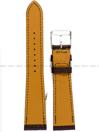 Pasek skórzany do zegarka - Fluco Deauville 320NM-02-20 - 20 mm