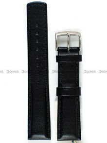 Pasek skórzany do zegarka - Hirsch Runner 04002050-2-20 - 20 mm czarny