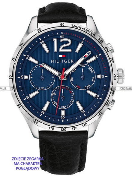 Pasek skórzany do zegarka Tommy Hilfiger 1791468 - 20 mm