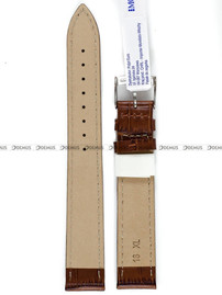 Pasek skórzany do zegarka - Morellato A01Y2269480041CR18 - 18 mm - XL