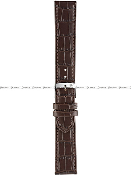 Pasek skórzany do zegarka - Morellato Juke A01X4934A95032CR16 - 16 mm