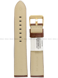 Pasek skórzany do zegarka - Rochet Aviator 5520793 - 20 mm - Brązowy
