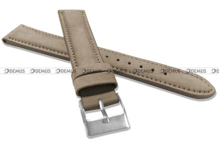 Pasek skórzany do zegarka - Minet MSNUC20 - 20 mm