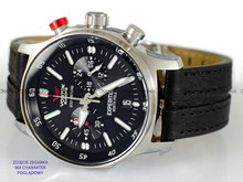 Pasek skórzany do zegarka Vostok Europe Expedition North Pole VK64-592A559 - 22 mm