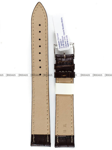 Pasek skórzany do zegarka - Morellato A01Y2269480032CR18 - 18 mm