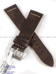 Pasek skórzany do zegarka - LAVVU LSVUC20 - 20 mm