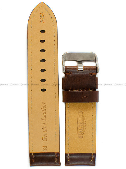 Pasek skórzany do zegarka - Chermond A254.22.2 - 22 mm
