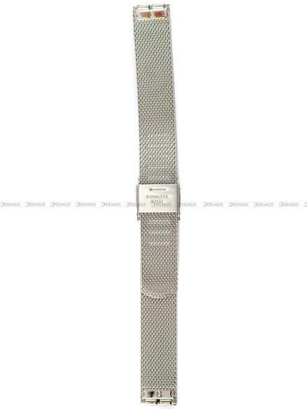 Bransoleta mesh do zegarka - Rochet Asti 2245100 - 14-16 mm - srebrna