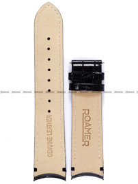 Pasek skórzany do zegarka Roamer 508837 41 50 05 - bez klamerki