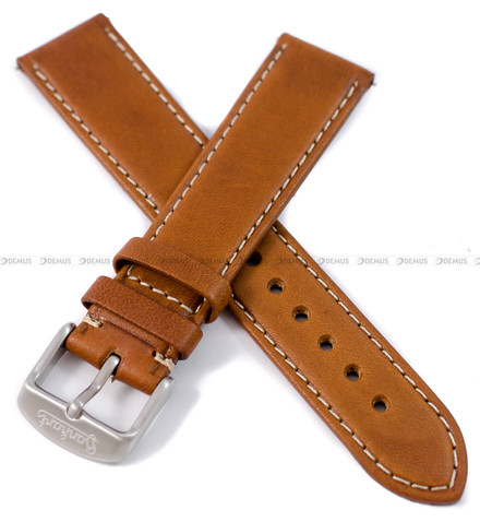 Pasek skórzany do zegarka Hanhart 417 ES oraz PIONEER Preventor HD12 39 mm - 9920.7210-03 - 20 mm - M