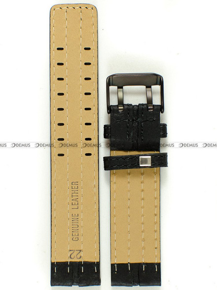 Pasek skórzany do zegarka Vostok Europe Expedition North Pole NH35A-592C556 - 22 mm