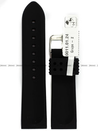 Pasek silikonowy do zegarka - Horido 0011.01.24S - 24 mm