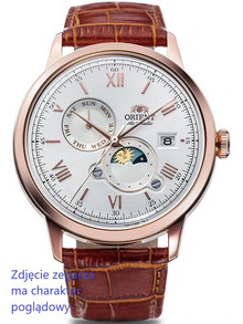 Pasek skórzany do zegarka Orient RA-AK0801S30B - UL002016P0 - 21 mm