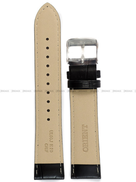 Pasek skórzany do zegarka Orient z serii RA-AA0C0, RA-AC0F0, RA-KV04 - UL00J012J0 - 20 mm