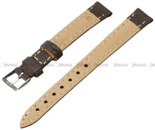 Pasek skórzany do zegarka - Morellato D1877875032CR12 12 mm brązowy