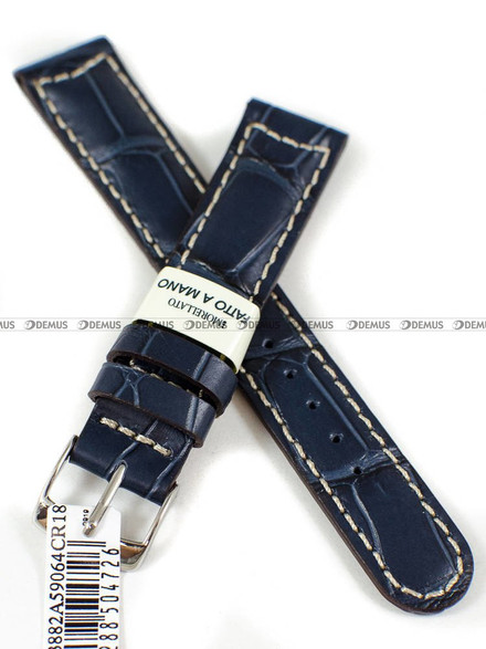Pasek skórzany do zegarka - Morellato A01U3882A59064CR18 - 18 mm