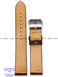 Pasek skórzany ręcznie robiony A. Kucharski Leather - Ecbatana - Tobacco/Camel - 16 mm