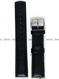 Pasek skórzany do zegarka - Hirsch Runner 04002050-2-20 - 20 mm czarny