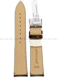 Pasek skórzany do zegarka - Morellato A01X6122E40032CR22 - 22 mm