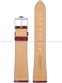 Pasek skórzany z do zegarka - Hirsch Bologna 01802060-2-20 L - 20 mm 