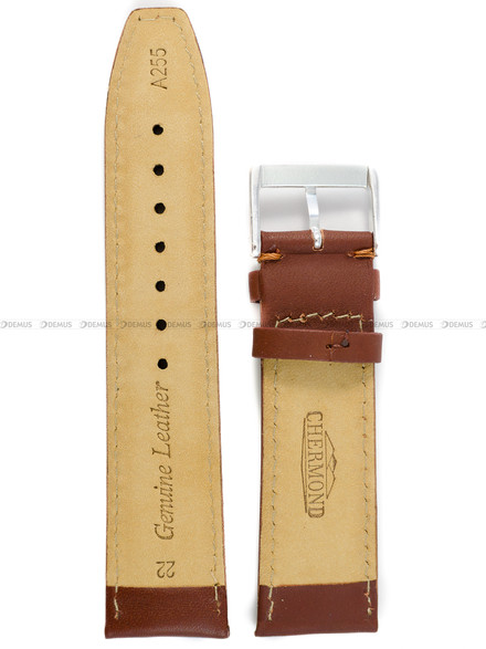 Pasek skórzany do zegarka - Chermond A255.22.3 - 22 mm