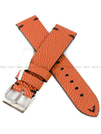 Pasek skórzany do zegarka - Fluco Courtside-16-22 - 22 mm