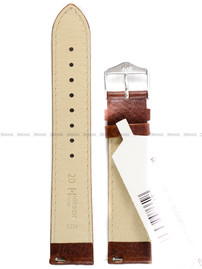 Pasek skórzany do zegarka - Hirsch Forest 17920210-2-20 - 20 mm brązowy