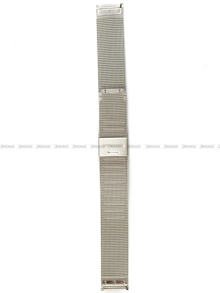 Bransoleta mesh do zegarka - BMS01.16.BZ-CSP - 16 mm - srebrna
