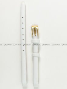 Pasek do zegarków Obaku V110L - V110LGIRW - 6 mm biały