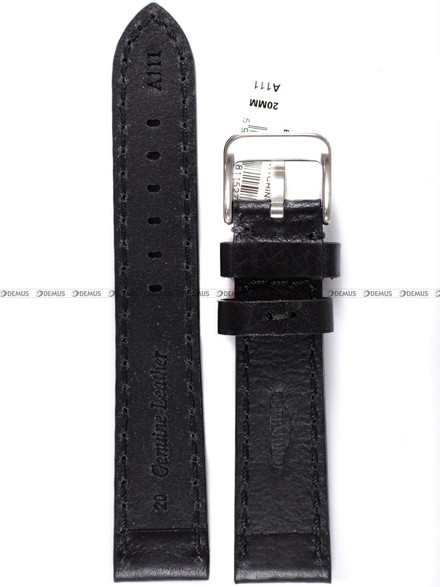 Pasek skórzany do zegarka - Chermond A111.20.1 - 20 mm