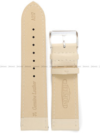 Pasek skórzany do zegarka - Chermond A217.24.7-S - 24 mm