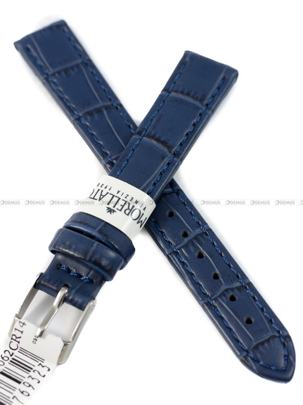 Pasek skórzany do zegarka - Morellato Juke A01X4934A95062CR16 - 16 mm