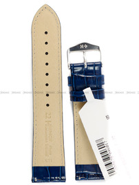 Pasek skórzany do zegarka - Hirsch Louisianalook 03427080-2-22 - 22 mm