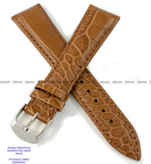 Pasek skórzany do zegarka - Horido 9612.03.22S - 22 mm