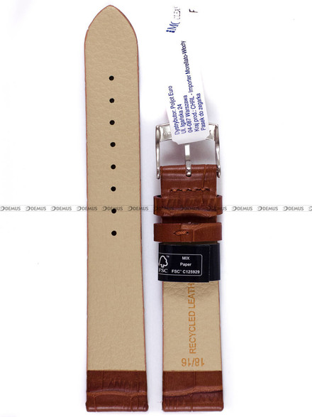 Pasek do zegarka skórzany - Morellato A01X5754D80041CR18 - 18 mm