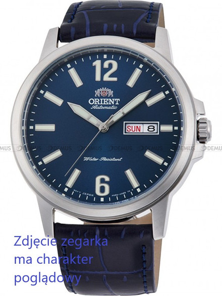 Pasek skórzany do zegarka Orient RA-AA0C05L19B, RA-AC0F06L10D - UL00A013J0 - 22 mm