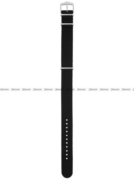 Pasek Nato nylonowy do zegarka - Hirsch Rush Recycle 40506050-2-20 - 20 mm