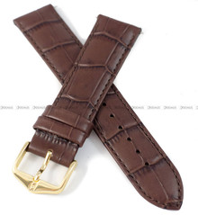 Pasek skórzany do zegarka - Hirsch Duke 01028110-1-19 - 19 mm