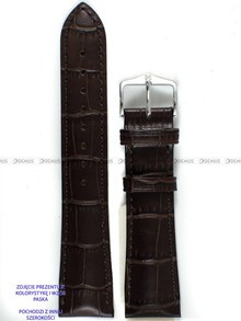 Pasek skórzany do zegarka - Hirsch Duke 001028110-2-24 - 24 mm