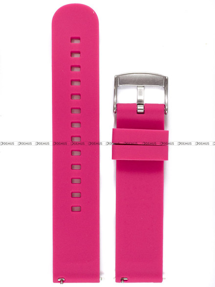 Pasek silikonowy do zegarka - LAVVU LS00X20 - 20 mm