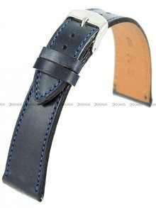 Pasek skórzany do zegarka - Horido 9407.05.20S - 20 mm - Zwężany