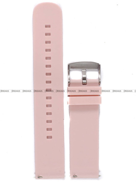 Pasek silikonowy do zegarka - LAVVU LS00P22 - 22 mm