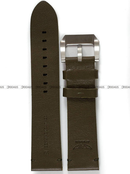 Pasek skórzany do zegarka Aviator V.3.31.0.227.4 - 22 mm