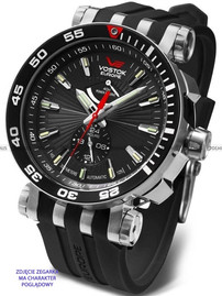 Pasek silikonowy do zegarka Vostok Europe Energia YN84-575A538 - 20 mm