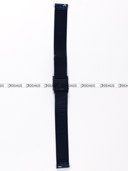 Bransoleta do zegarka Bisset - BBN.49.12 - 12 mm niebieski