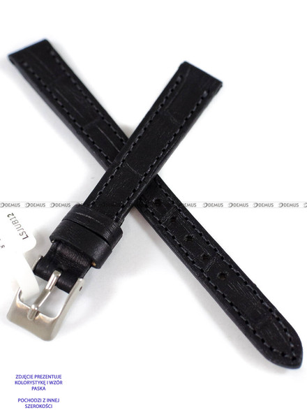 Pasek skórzany do zegarka - LAVVU LSJUB18 - 18 mm