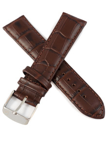 Pasek skórzany do zegarka - Adriatica PADR9.22.2-S - 22 mm
