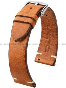 Pasek skórzany z do zegarka - Hirsch Bagnore 05502070-2-20 - 20 mm