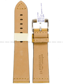Pasek skórzany do zegarka - Morellato A01X4683B90028CR24 - 24 mm brązowy