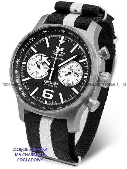 Pasek nylonowy do zegarka Vostok Europe Expedition North Pole 6S21-5955199 - 24 mm